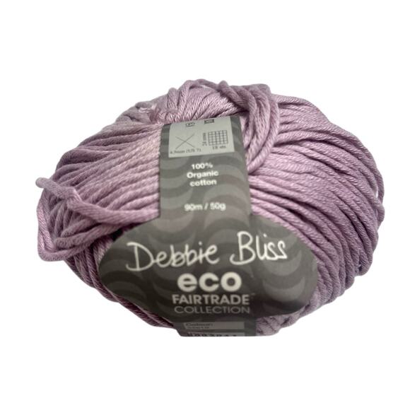 8 Skeins Debbie Bliss Assorted Yarns | Cashmere Cotton Wool | Pink Purple Blue - Picture 6 of 11